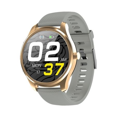 MEN'S SMARTWATCH G. Rossi SW012-5 gold/gray + additional BRANSOLET (sg007e)