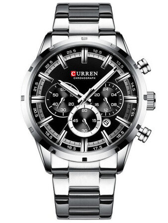 MEN'S WATCH CURREN 8355 CHRONOGRAPH (zc028c) +BOX