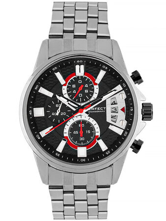 MEN'S WATCH PERFECT M504CH-02 - CHRONOGRAPH (zp383b) + BOX