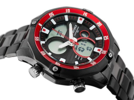 NAVIFORCE CIRRUS MALE WATCH (zn010e)- black/red