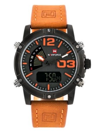 NAVIFORCE MEN'S WATCH - CYCLONE (zn036d) + BOX