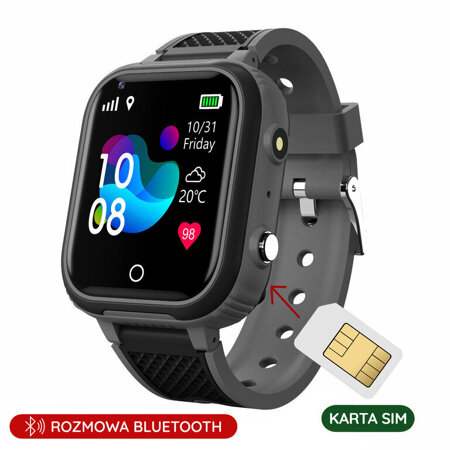 PACIFIC 30-1 KIDS SMARTWATCH - black (sy026a)