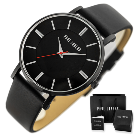 PAUL LORENS MALE WATCH - PL10401A-1A3 (zg353c) + BOX