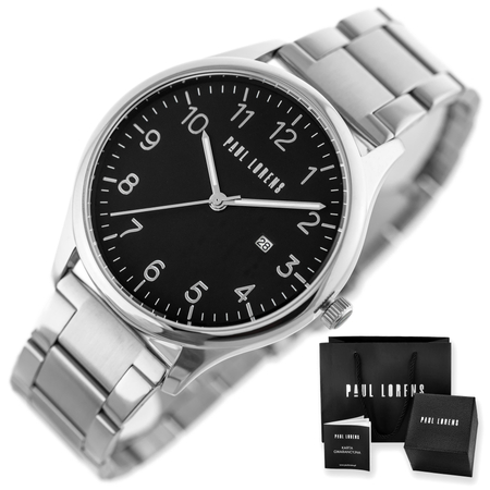 PAUL LORENS MALE WATCH - PL1273B2-1C1 (zg351a) + BOX