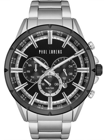 PAUL LORENS MALE WATCH - PL13605B-1C1 (zg359a) + BOX