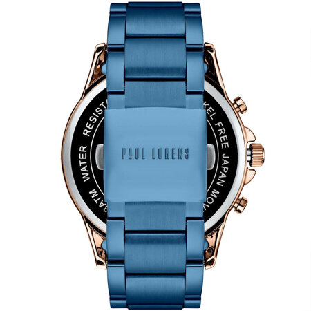 PAUL LORENS MALE WATCH - PL13605B-6F3 (zg359e) + BOX