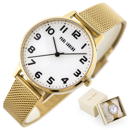 PAUL LORENS WOMEN'S WATCH - PL11715B2-3D1 (zg511b) + BOX