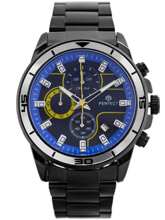 PERFECT CH02M MEN'S WATCH - CHRONOGRAPH (zp356f) + BOX