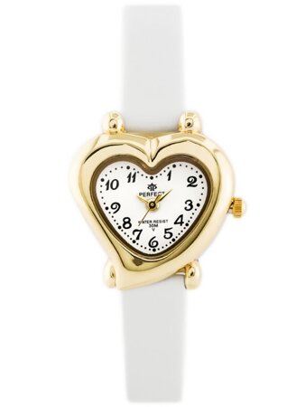 PERFECT CHILDREN'S WATCH - communion - heart white (zp836a)