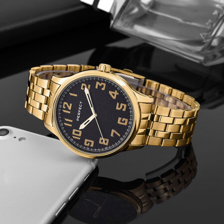 PERFECT MALE WATCH M111-05 (zp380d) + BOX