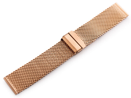 Pacific 10 bracelet - HQ mesh - rosegold 24mm