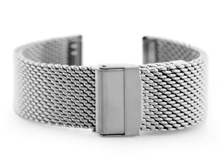 Pacific 10 bracelet - HQ mesh - silver 24mm