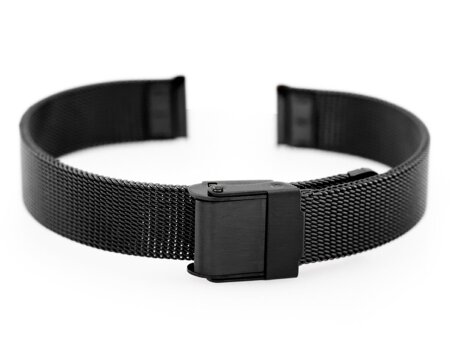 Pacific M4 bracelet - HQ mesh - black 14mm