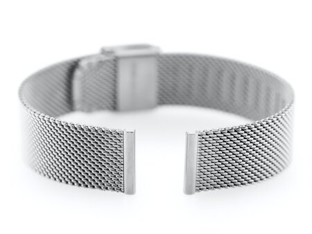 Pacific M6 bracelet - HQ mesh - silver 12mm