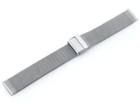 Pacific M6 bracelet - HQ mesh - silver 22mm