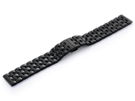 Pacific Model 2 bracelet - black 20mm