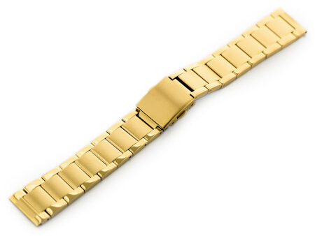 Pacific Model 9 solid gold 22mm bracelet