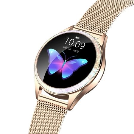 SMARTWATCH G. Rossi G.RSWBF2-4D1-2 gold/black + dodatkowy PASEK (sg002d)