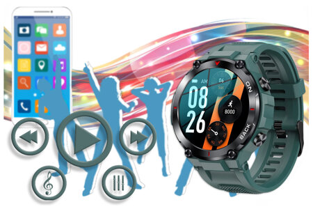 SMARTWATCH MĘSKI GRAVITY GT8-3 - GPS (sg017c)