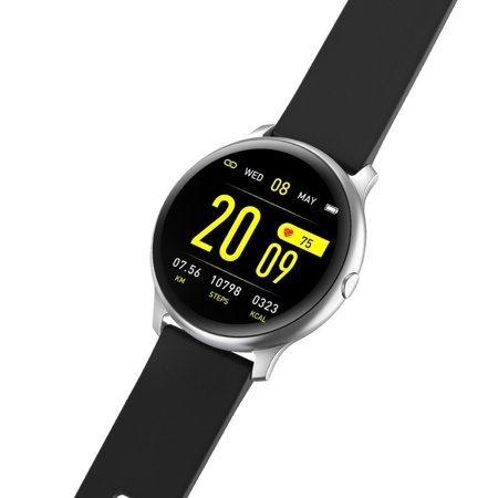 SMARTWATCH UNISEX G. Rossi SW010-5 silver/black (sg005f)