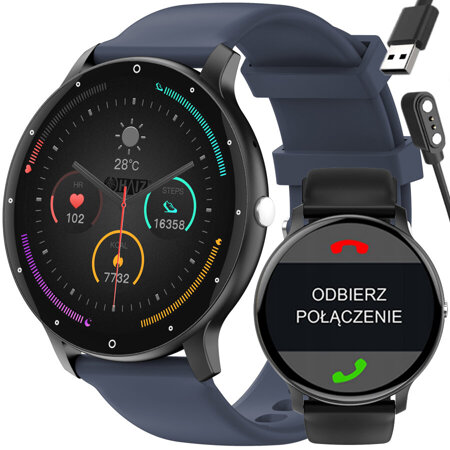 SMARTWATCH UNISEX GRAVITY GT1-1 PRO - BLUETOOTH CONNECTIONS, ADDITIONAL PASSAGE (sg027a)