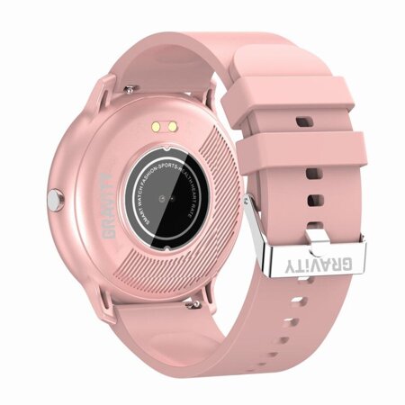 SMARTWATCH UNISEX GRAVITY GT1-1 - PULSOMETR, WŁASNE TARCZE (sg015a)