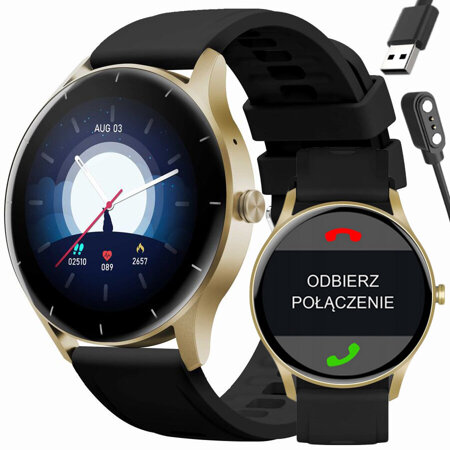 SMARTWATCH UNISEX GRAVITY GT2-3 - BLUETOOTH CONNECTIONS, OWN dial (sg019c)