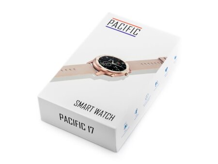 SMARTWATCH UNISEX Pacific 17-1 Bracelet - silver + extra PASSAGE (sy010a)