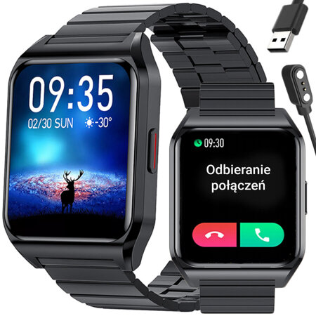 SMARTWATCH UNISEX Rubicon RNCE89 - CONNECTIONS, OWN dial (sr035c)