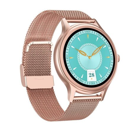 SMARTWATCH WOMEN'S PACIFIC 18-1 - BRANSOLET + BELT: Rosegold / Pink (sy015a)