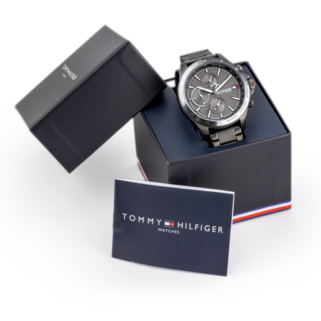 TOMMY HILFIGER MEN'S WATCH 1791719 BANK (zf022c)