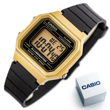 UNISEX CASIO W-217HM-9A WATCH + BOX