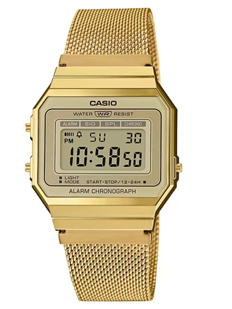 Unisex Casio Retro Vintage Watch A700WMG-9A + BOX