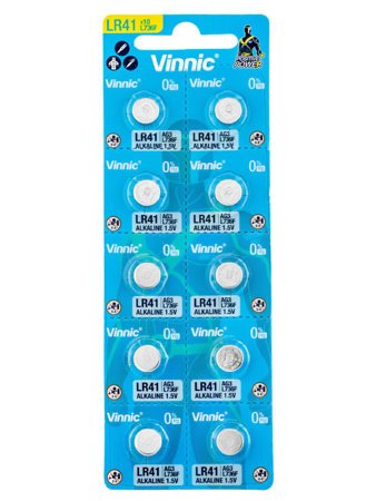 Vinnic LR736/384/AG3 alkaline battery - 10pcs.