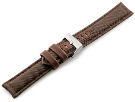 W34 - PREMIUM - brown - 24mm leather watch strap