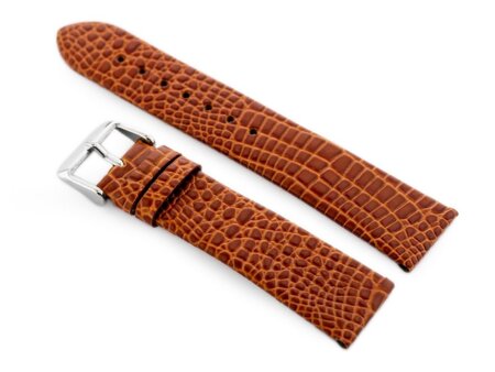 W57 leather watch strap - brown - 18mm