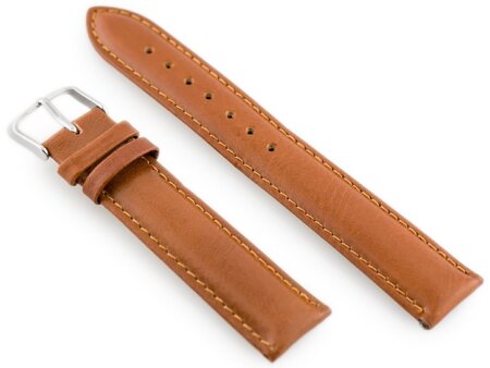 W83 leather watch strap - brown - 20mm