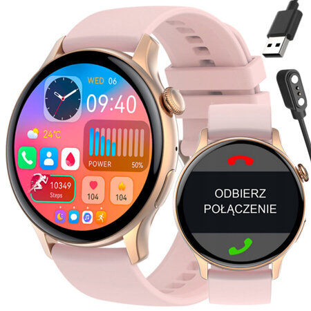 WOMEN'S SMARTWATCH Rubicon RNCF10 - SPORTS MODES, SNOW MONITOR (sr055b)