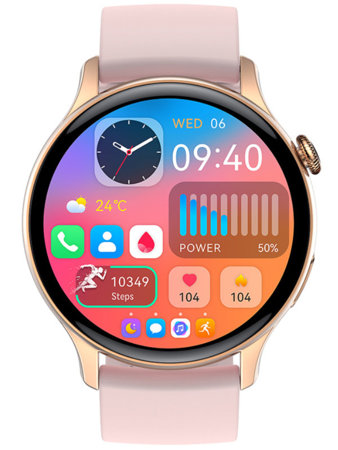 WOMEN'S SMARTWATCH Rubicon RNCF10 - SPORTS MODES, SNOW MONITOR (sr055b)