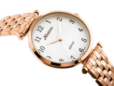 WOMEN'S WATCH ALBATROSS Glamour ABBB97 (za537c) rose gold/white