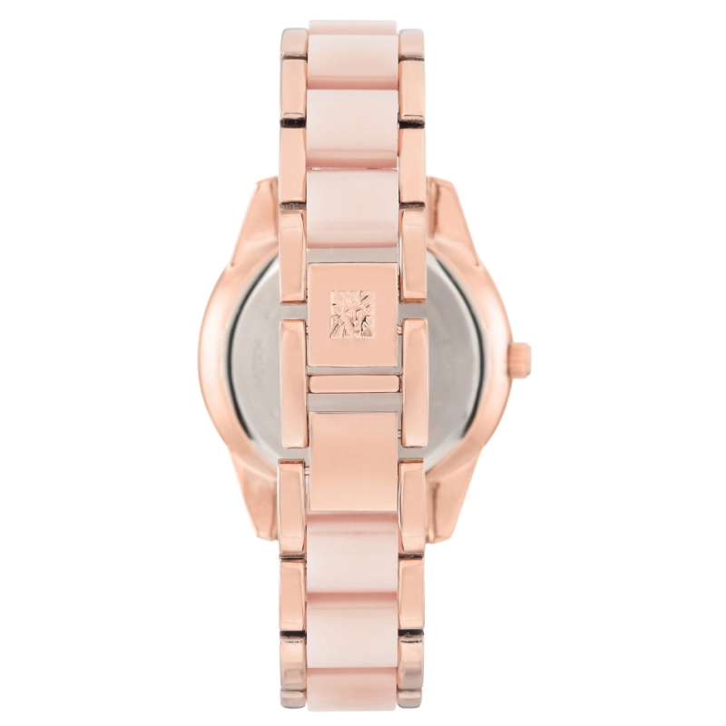 WOMEN'S WATCH Anne Klein Pink-Tone AK-3214LPRG + BOX