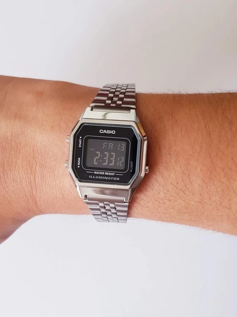 ZEGAREK DAMSKI CASIO LA680WA-1B  (zd631c) + BOX