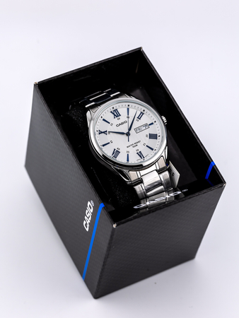 ZEGAREK MĘSKI CASIO C MTP 1384D-7A2VEF (zd108b) + BOX