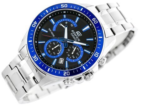 ZEGAREK MĘSKI CASIO EDIFICE EFR-552D-1A2 - 10ATM (zd094b) + BOX