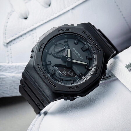 ZEGAREK MĘSKI CASIO G-SHOCK OCTAGON GA-2100-1A1ER (zd139b)