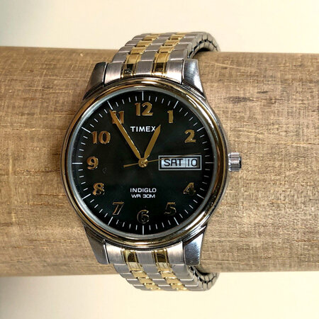 ZEGAREK MĘSKI TIMEX Charles Two-Tone T26481 + BOX (zt154a)