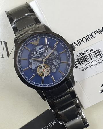 Zegarek męski EMPORIO ARMANI RENATO AUTOMATIC AR60056 (zi058b)