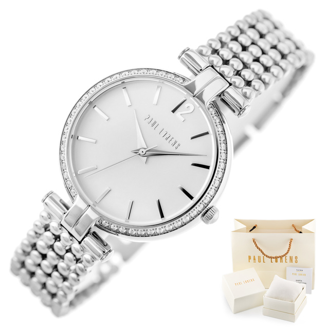 ZEGAREK DAMSKI PAUL LORENS -  PL11378B2-3C1 (zg561d) + BOX