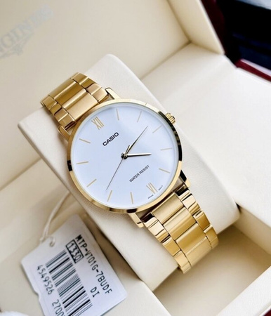 Casio Men's Watch MTP-VT01G-7B + BOX