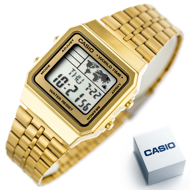 CASIO VINTAGE MEN'S WATCH A500WGA-9DF (zd158d) + BOX
